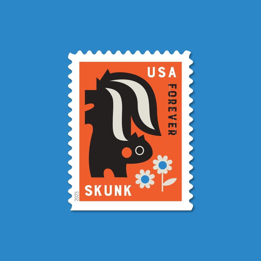 2025 Baby Wild Animals Forever First Class Postage Stamps