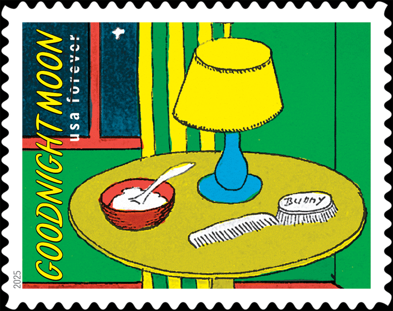 2025 Goodnight Moon Forever First Class Postage Stamps
