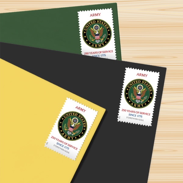 2025 U.S. Army 250th American Commemorative Forever First Class Postage Stamps