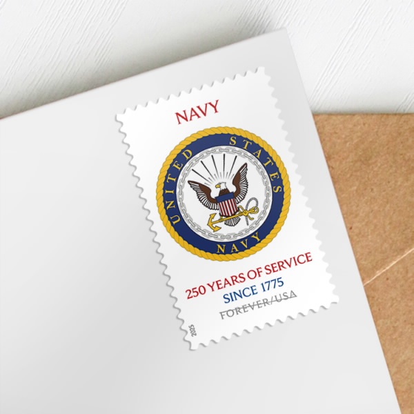 2025 U.S. Navy 250th Forever First Class Postage Stamps