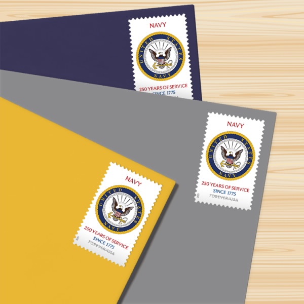 2025 U.S. Navy 250th Forever First Class Postage Stamps