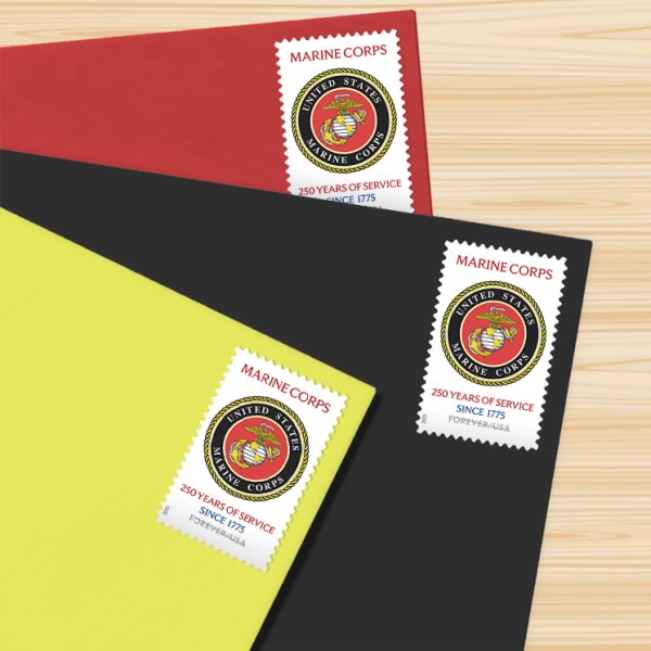 2025 U.S. Marine Corps 250th Forever First Class Postage Stamps
