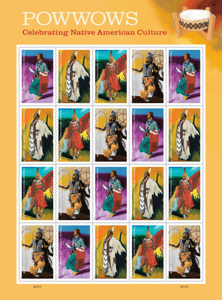 2025 Celebrating Native American Culture Forever First Class Postage Stamps