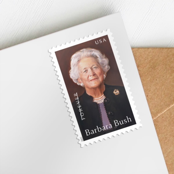 2025 Barbara Bush  Forever First Class Postage Stamps