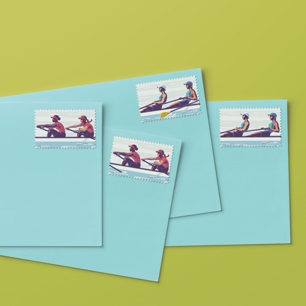 2025 Women's Rowing  Forever First Class Postage Stamps