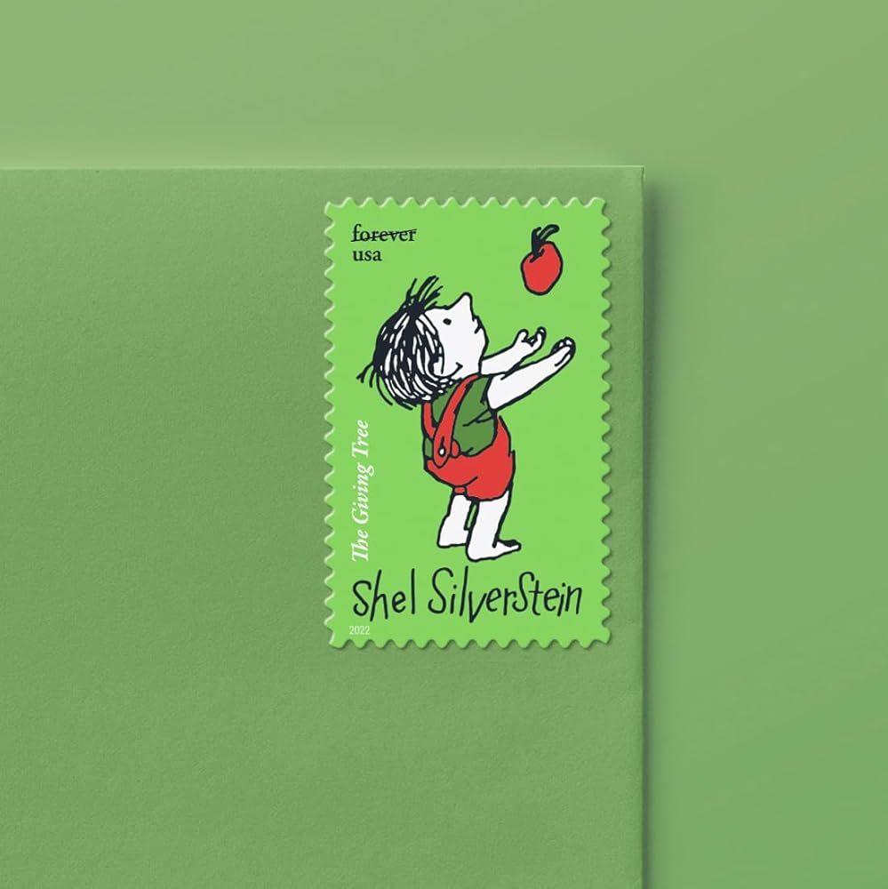 2022 Shel Silverstein  Forever First Class Postage Stamps