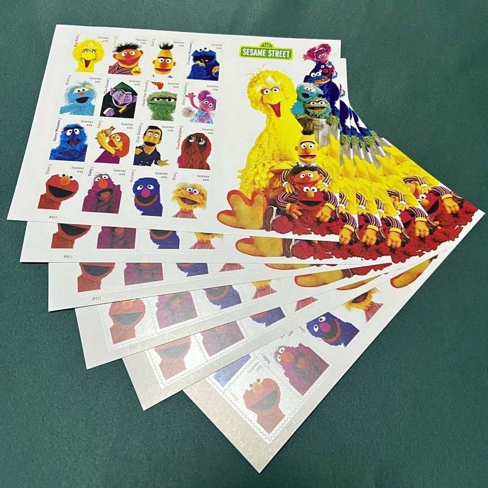 2019 Sesame Street Forever First Class Postage Stamps