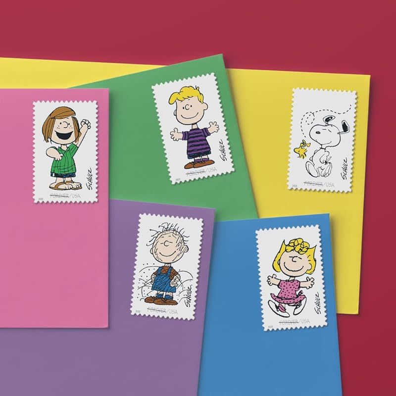 2022 Charles M Schulz  Forever First Class Postage Stamps