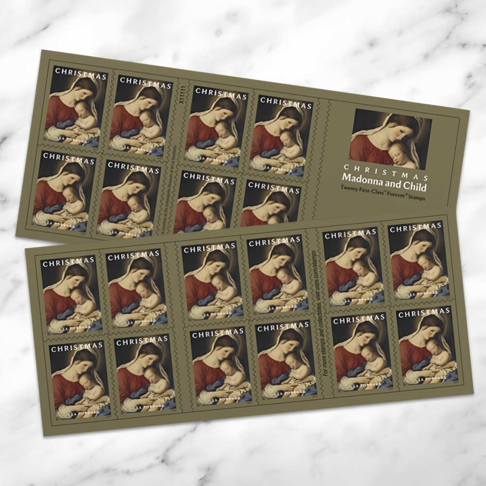 2024 （Christmas） Madonna and Child  Forever First Class Postage Stamps