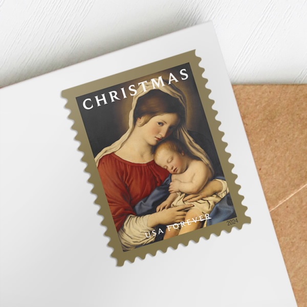 2024 （Christmas） Madonna and Child  Forever First Class Postage Stamps