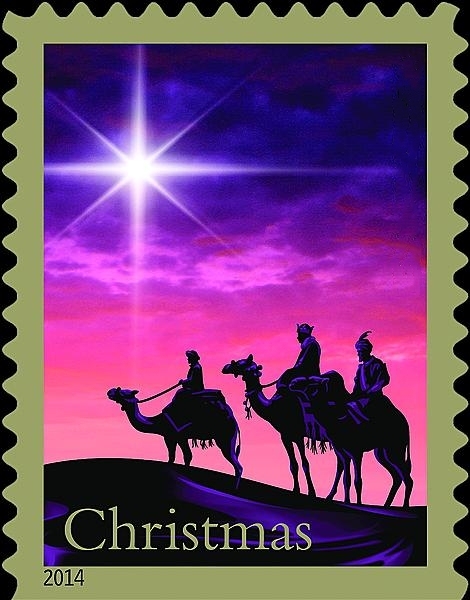 2014 Christmas Magi   Forever First Class Postage Stamps