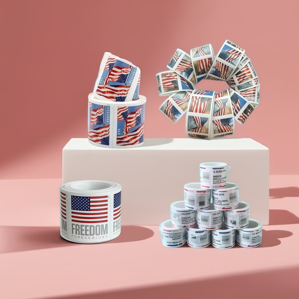 2026 usa first class postage stamps forever flag roll (book) online Discount Sale for wedding invitations postcard letter Usps square envelope
