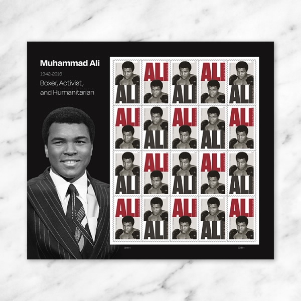 2026 Muhammad Ali Forever First Class Postage Stamps