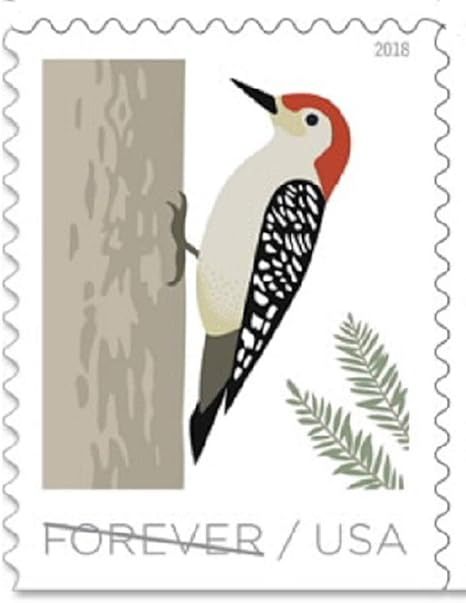 2018 Birds in Winter  Forever First Class Postage Stamps