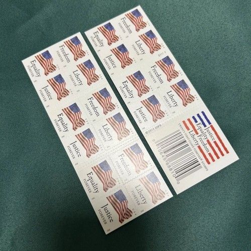 2012 Four Flags Forever First Class Postage Stamps
