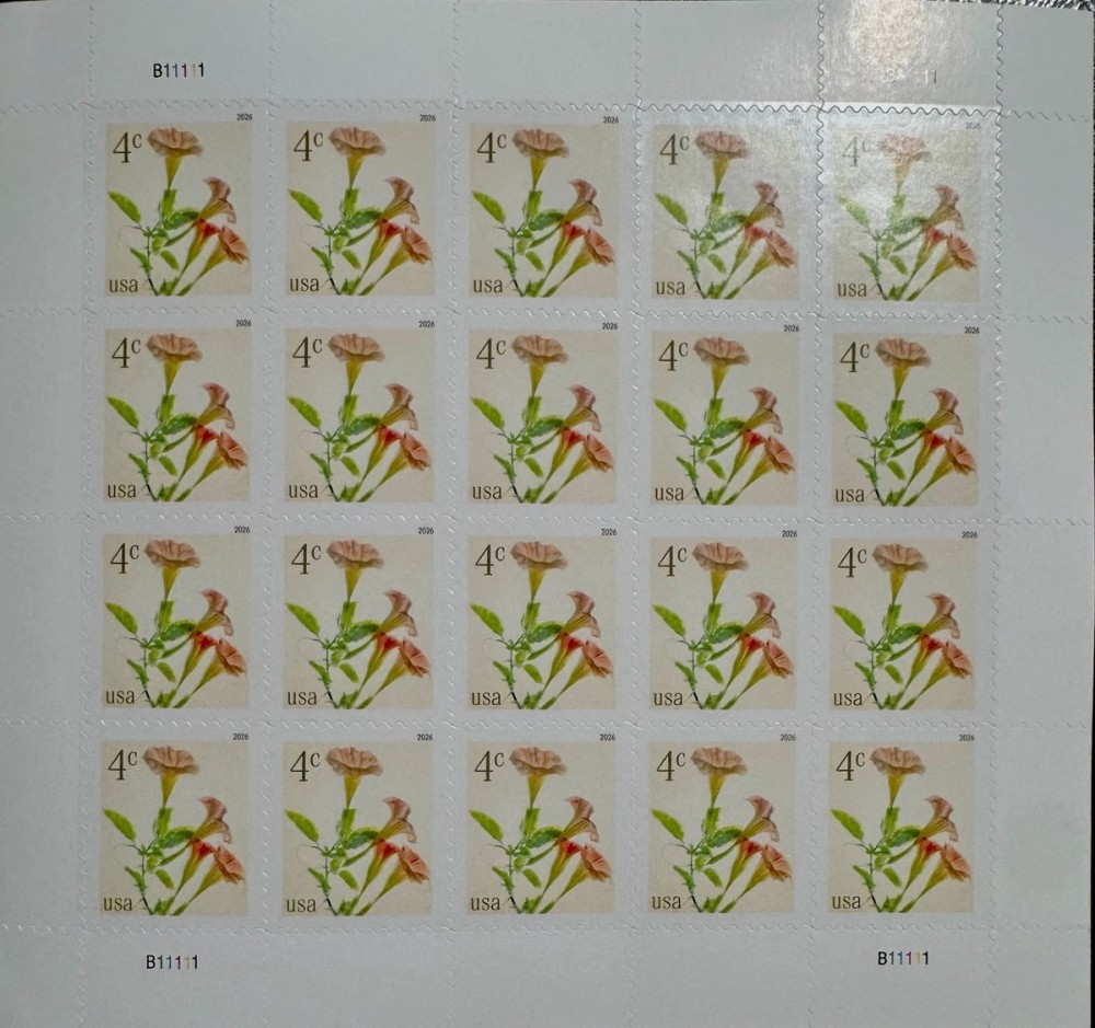 2026 4¢ Angel's Trumpets  Forever First Class Postage Stamps