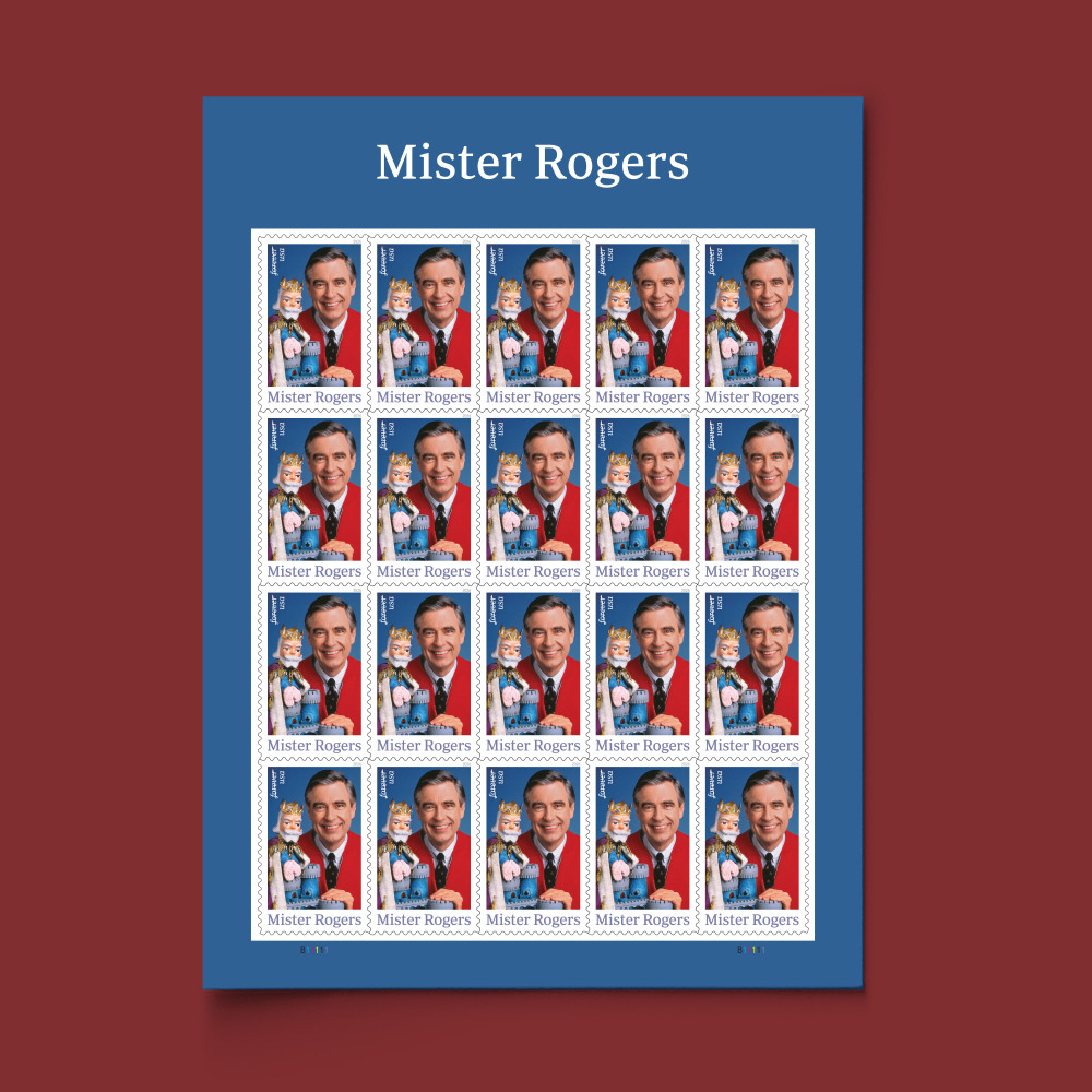 2026 Mister Rogers  Forever First Class Postage Stamps