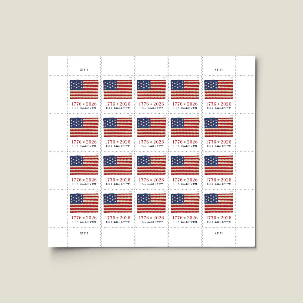 2026 US Flag Forever First Class Postage Stamps