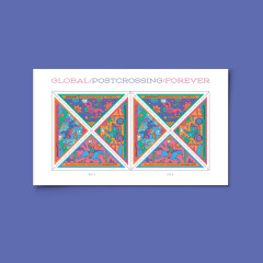 2026 Postcrossing  Forever First Class Postage Stamps