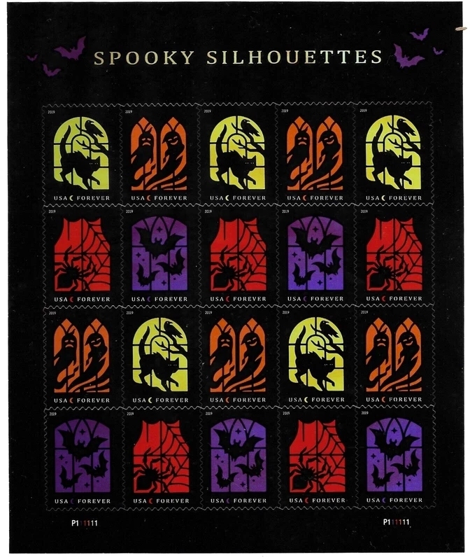 2026 usa first class postage stamps forever Halloween online Discount Sale for  invitations postcard letter Usps square envelope