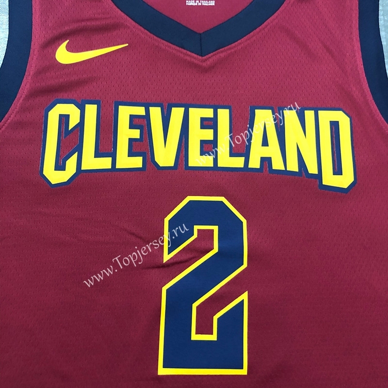2017 Cleveland Cavaliers Burgundy #2 NBA Jersey-311