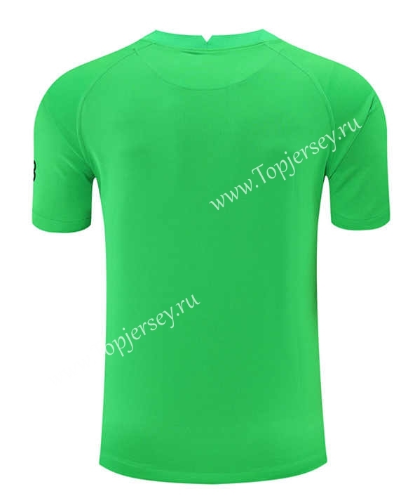 2021-2022 Paris SG Goalkeeper Green Thailand Soccer Jersey-418