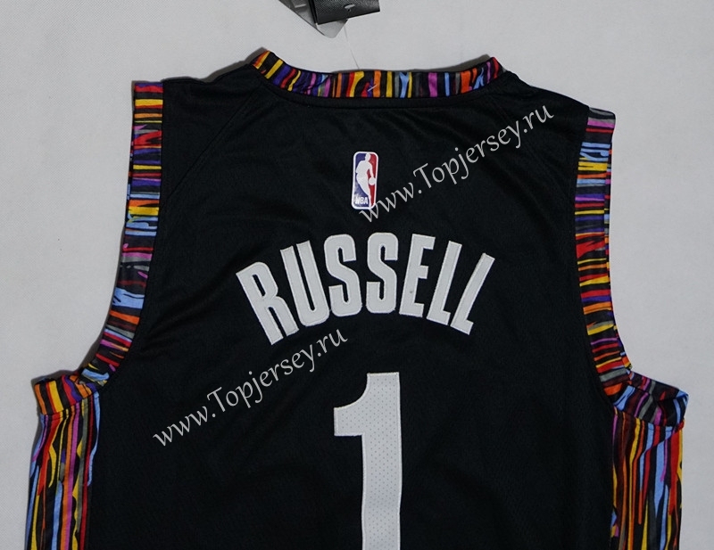 City Edition Brooklyn Nets Black #1 NBA Jersey