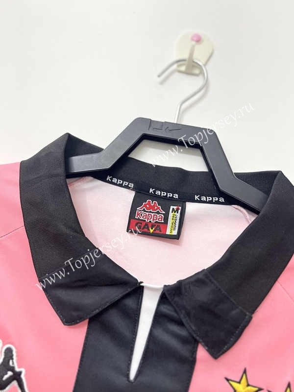 Retro Version 97-98 Juventus Away Pink Thailand Soccer Jersey AAA-811