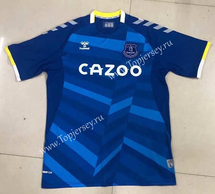 2021-2022 Everton Home Blue Thailand Soccer Jersey AAA-407