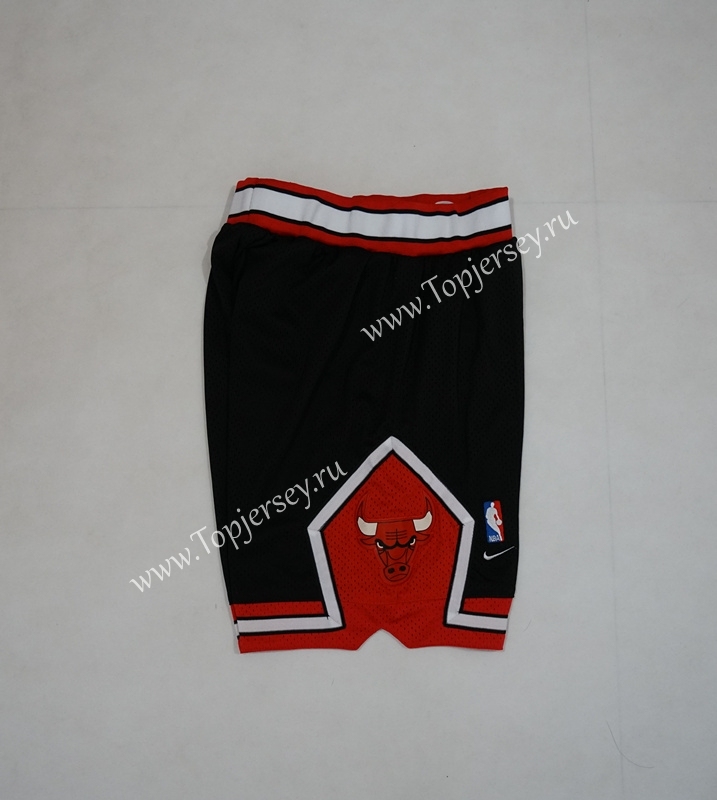 Chicago Bulls Black NBA Shorts