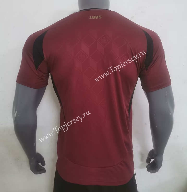2024-2025 Belgium Home Red Thailand Soccer Jersey AAA-416