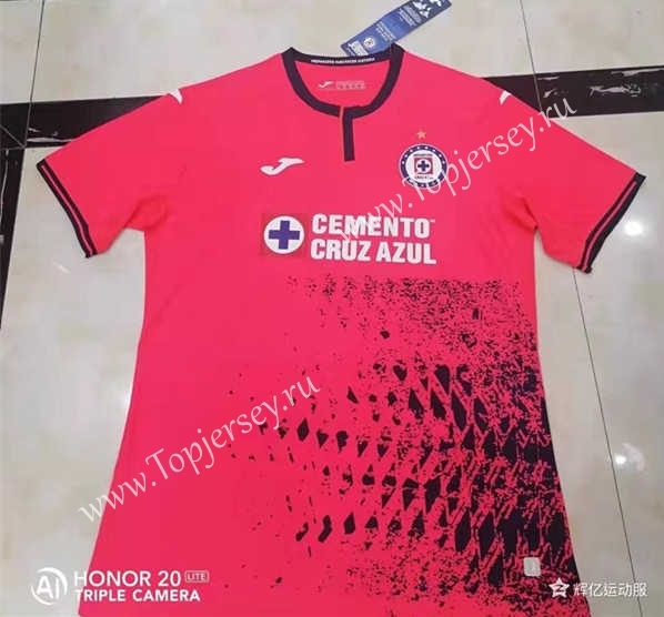2021-2022 Cruz Azul 2nd Away Red Thailand Soccer Jersey AAA-2007