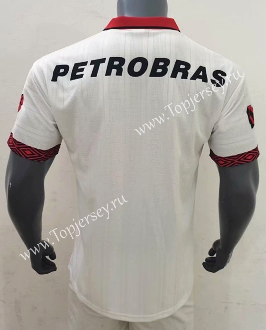 100th Anniversary Edition Flamengo Away White Thailand Soccer Jersey AAA-416
