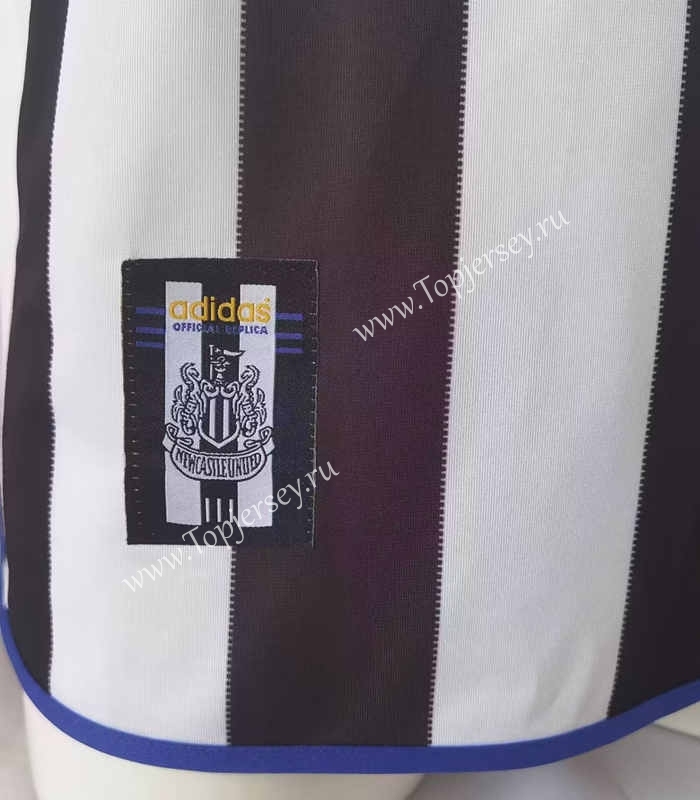 Retro Version 99-00 Juventus Home Black&White Thailand Soccer Jersey AAA-503