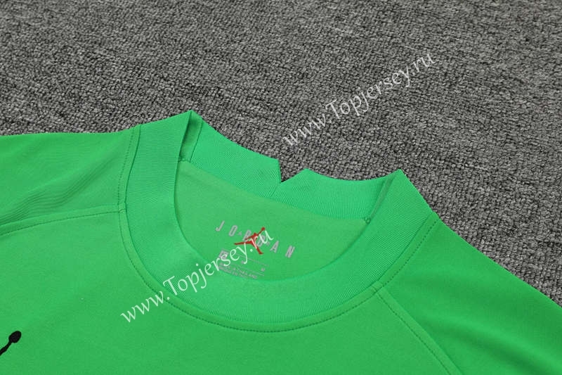 2021-2022 Paris SG Goalkeeper Green Thailand Soccer Jersey-418