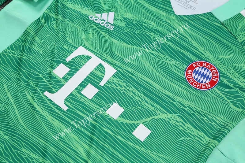 2021-2022 Bayern München Goalkeeper Green Thailand Soccer Jersey Jersey-418