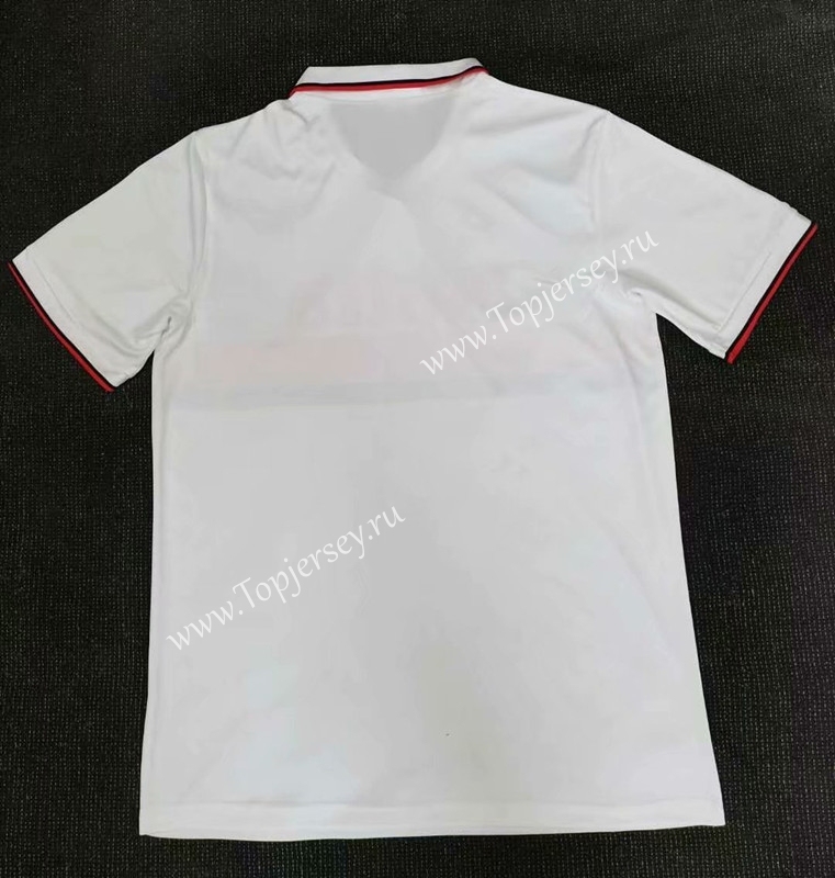 Retro Version 93-94 AC Milan Away White Thailand Soccer Jersey AAA-416