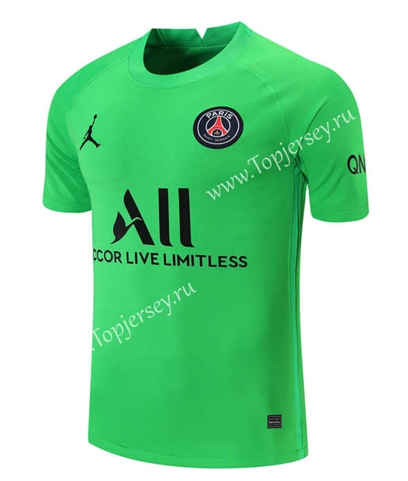 2021-2022 Paris SG Goalkeeper Green Thailand Soccer Jersey-418