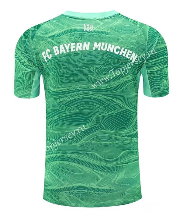 2021-2022 Bayern München Goalkeeper Green Thailand Soccer Jersey Jersey-418
