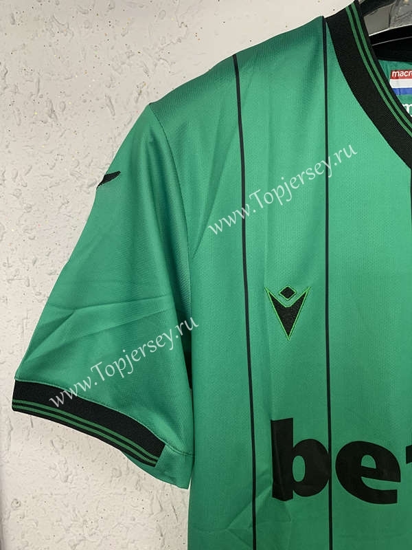 2021-2022 Stoke City Away Green Thailand Soccer Jersey AAA-XY