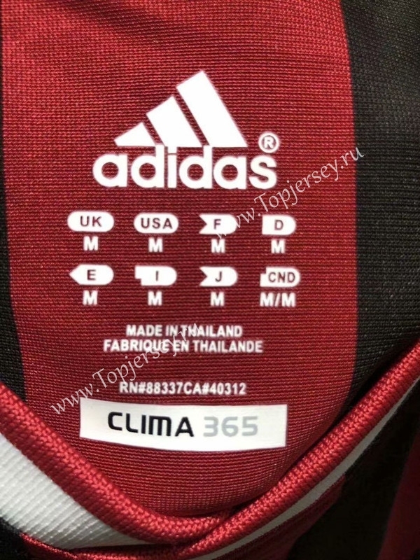 Retro Version 2009 AC Milan Home Red&Black Thailand Soccer Jersey AAA