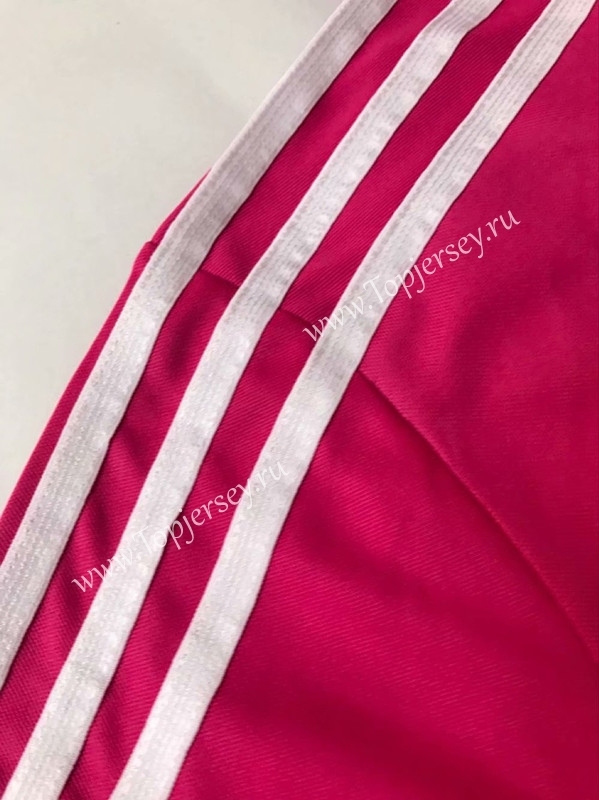Retro Version 2014-2015 Real Madrid Away Pink LS Thailand Soccer Jersey AAA-SL