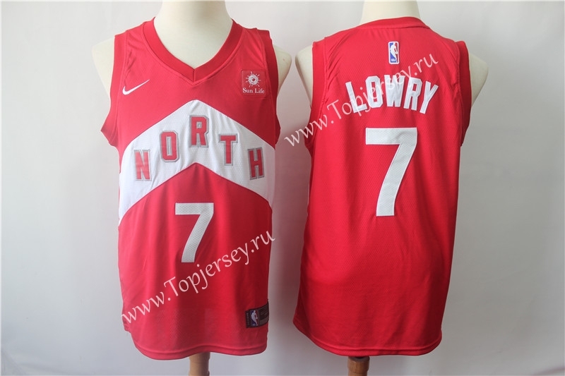 Earned Edition Toronto Raptors Red #7 NBA Jersey