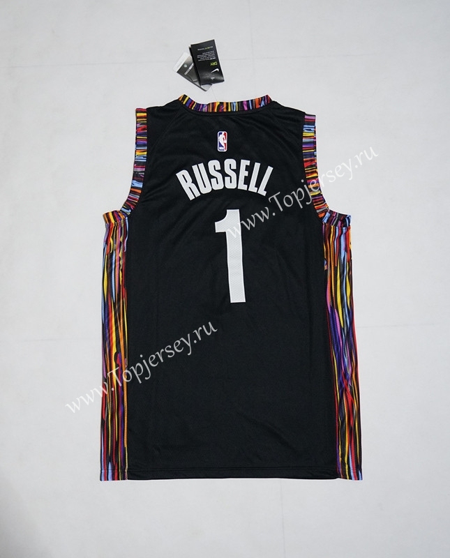 City Edition Brooklyn Nets Black #1 NBA Jersey