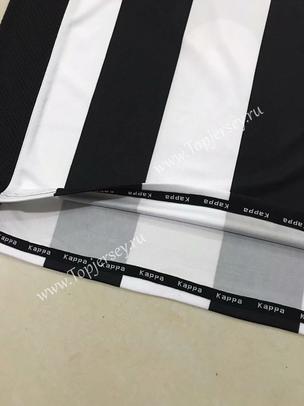 Retro Version 1997-1998 Juventus Home Black&White Thailand Soccer Jersey AAA-510