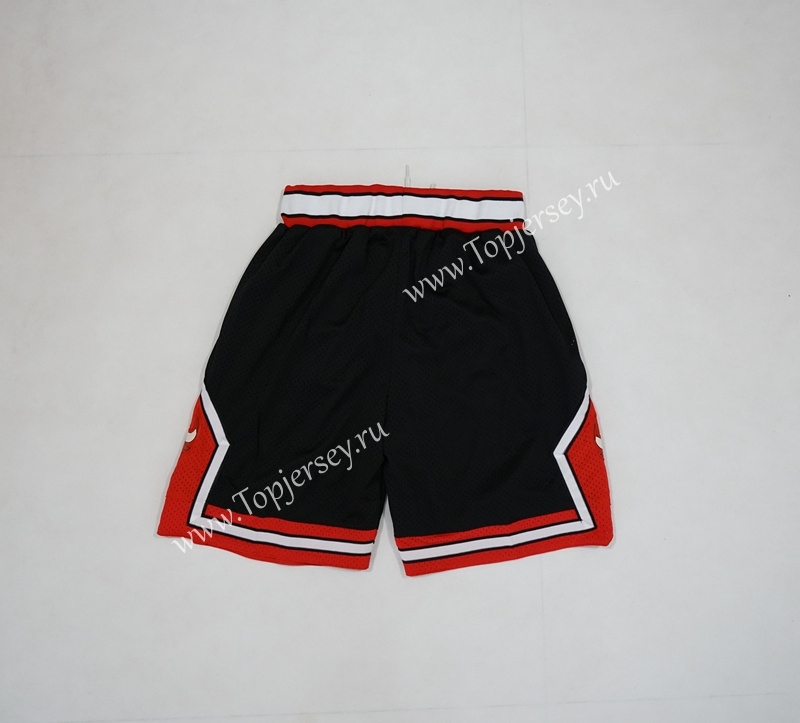 Chicago Bulls Black NBA Shorts