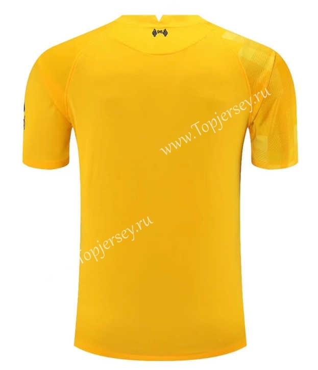 2021-2022 Liverpool Goalkeeper Yellow Thailand Soccer Jersey-418