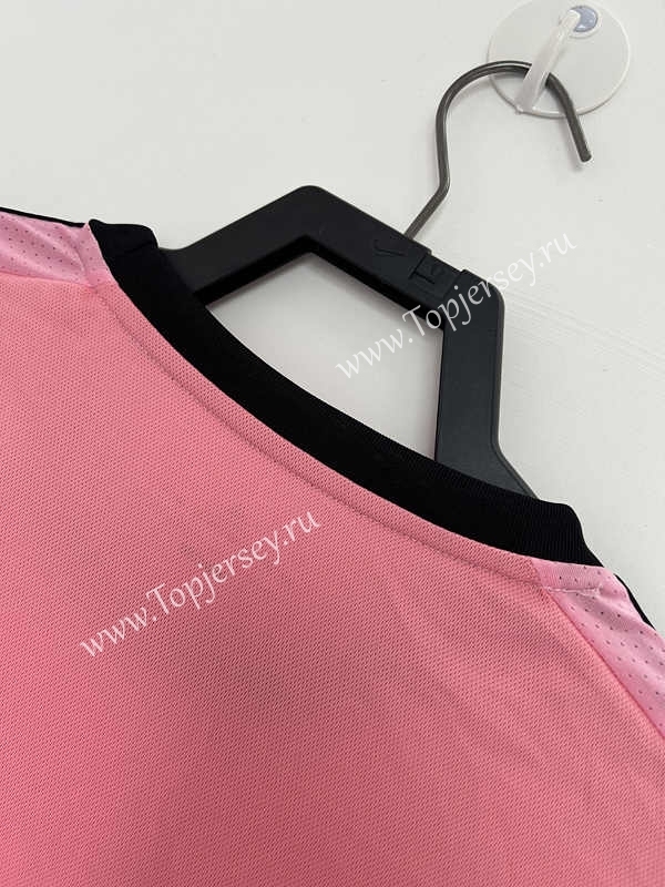 Retro Version 15-16 Juventus Away Pink Thailand Soccer Jersey AAA-811