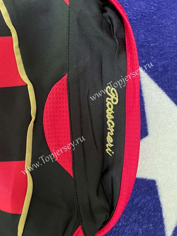 Retro Version 2006-2007 AC Milan Home Red&Black Thailand Soccer Jersey AAA-503