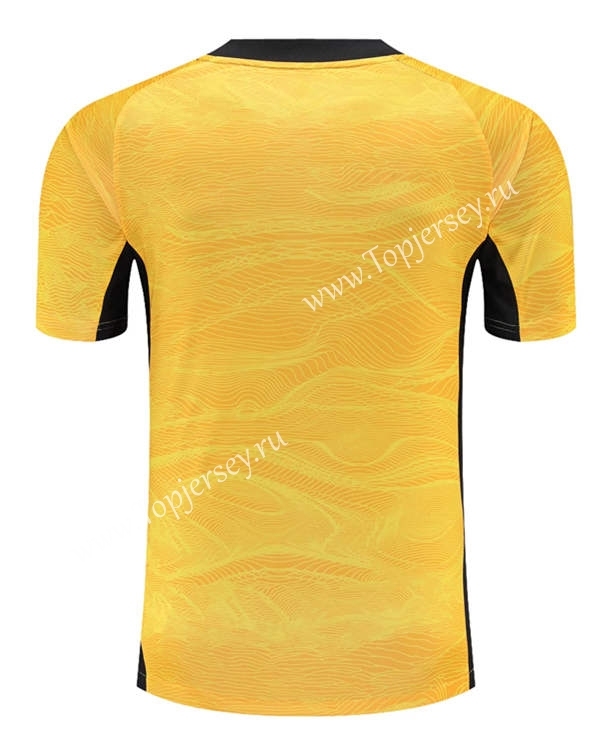 2021-2022 Flamengo Goalkeeper Yellow Thailand Soccer Jersey-418
